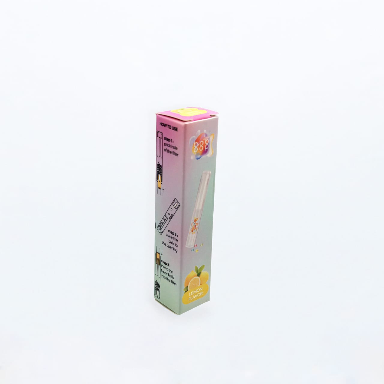 Lemon Flavor Ball Applicator